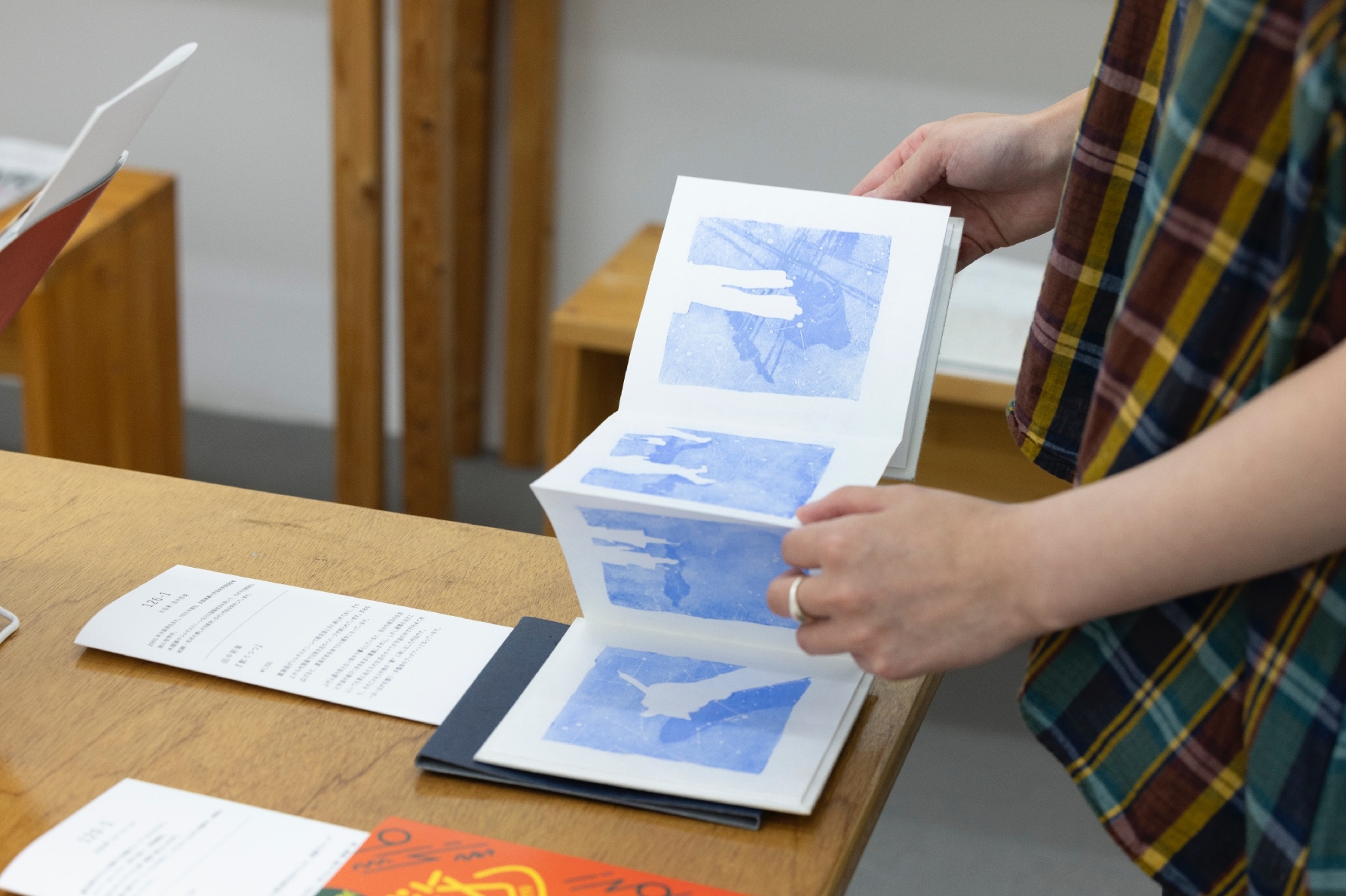 影うつつ　港まちアートブックフェア　手元画像